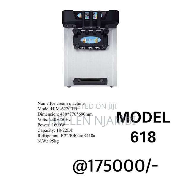 Ice Cream Machine 1600w (18-22l/H)