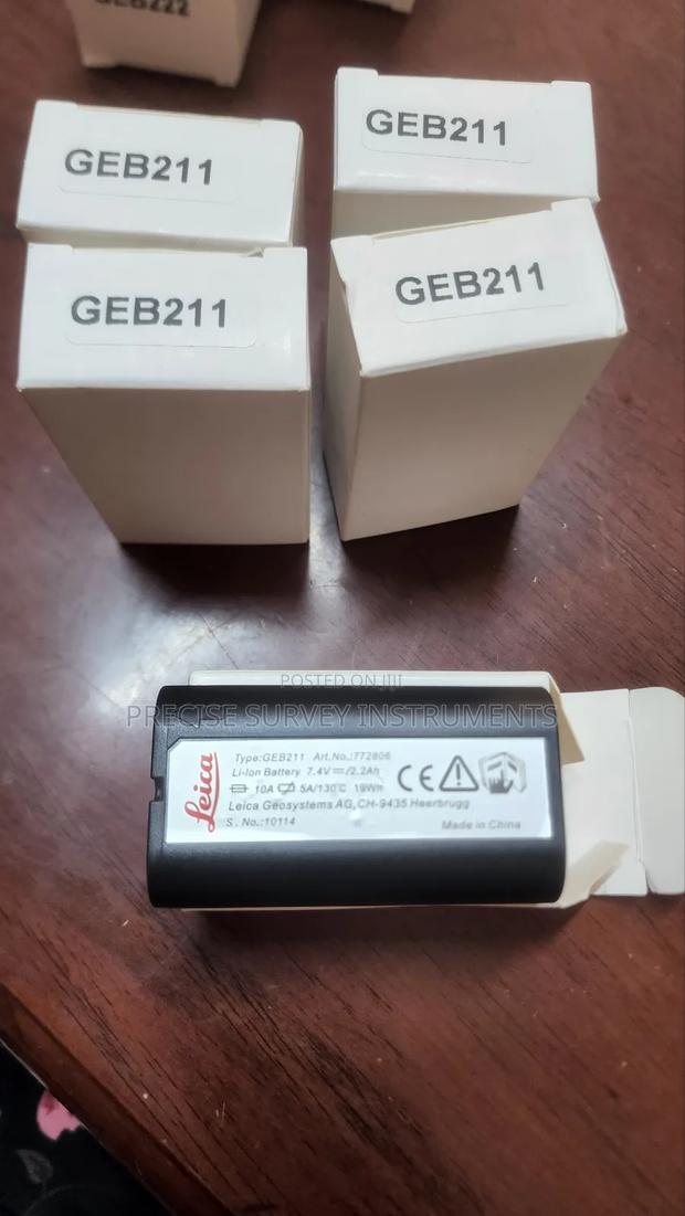 Leica Survey Instrument Battery - main view