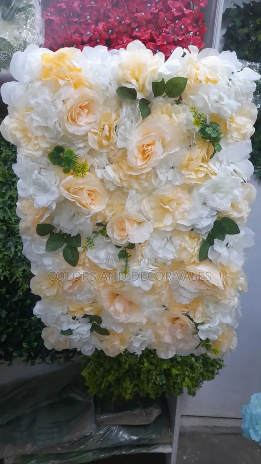 Flowered Door Mat Size.