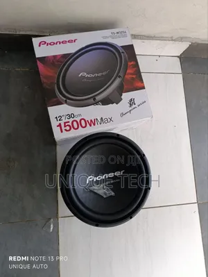 Pioneer Ts-W32s4 12" Speaker – Deep Bass, Clean Sound