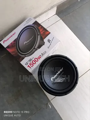 12” Pioneer Ts-W32s4 Car Speaker – High Power Bass