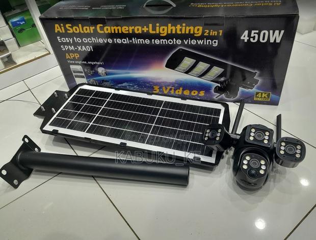 Ai Solar Camera + Lighting 2 in 1 | 1080p Security Camera