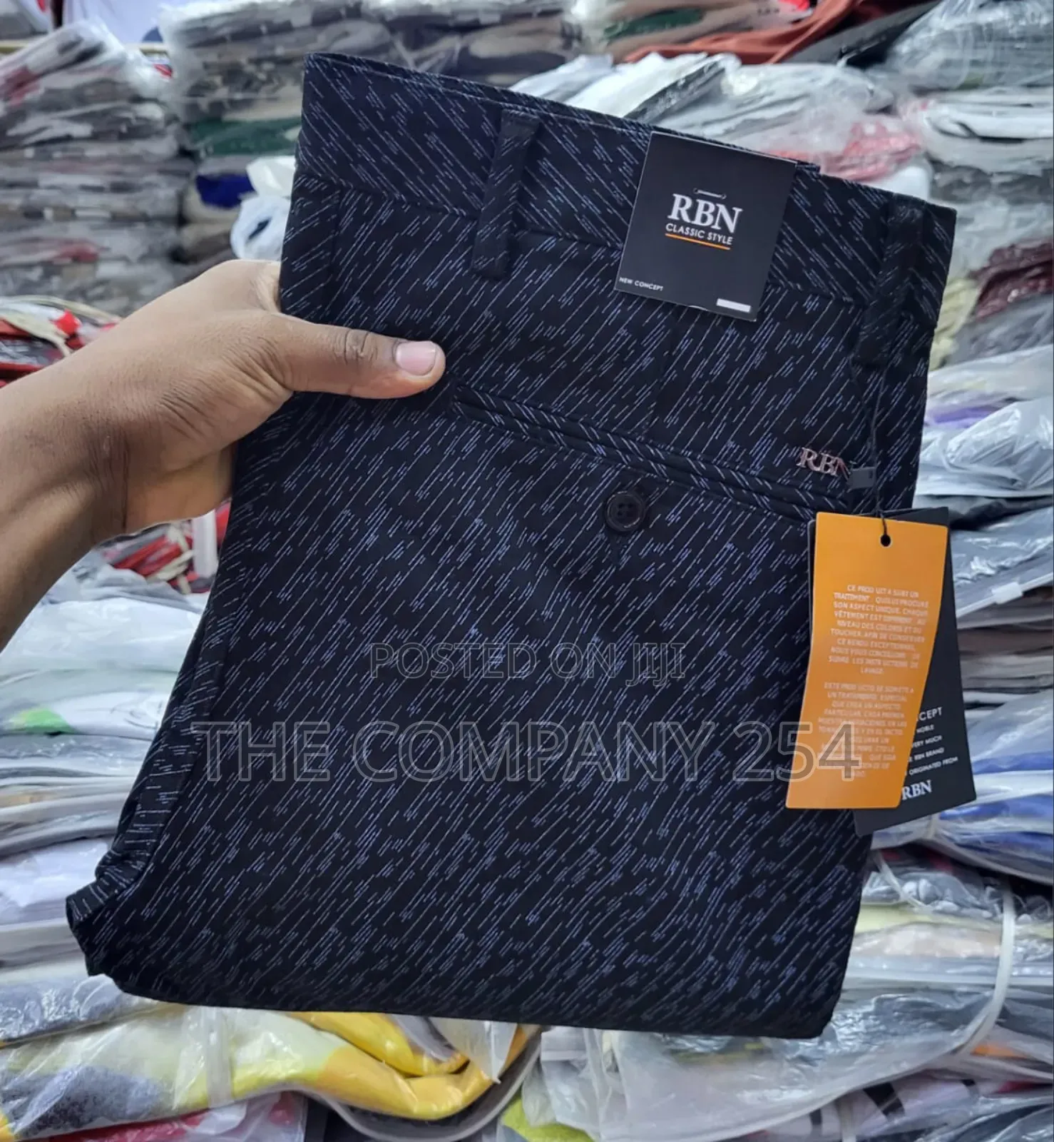 K.T.O Men's Official Semi Casual Khaki Pants Trousers