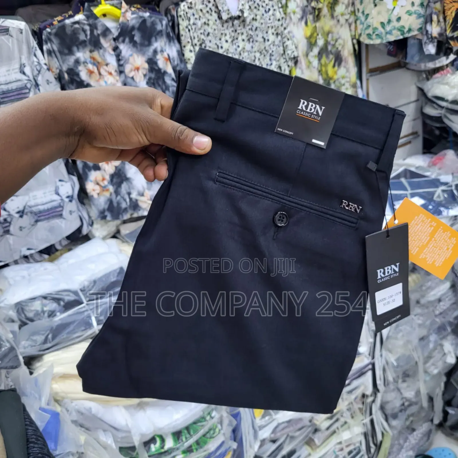 K.T.O Men's Official Semi Casual Khaki Pants Trousers