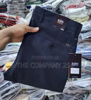 K.T.O Men's Official Semi Casual Khaki Pants Trousers