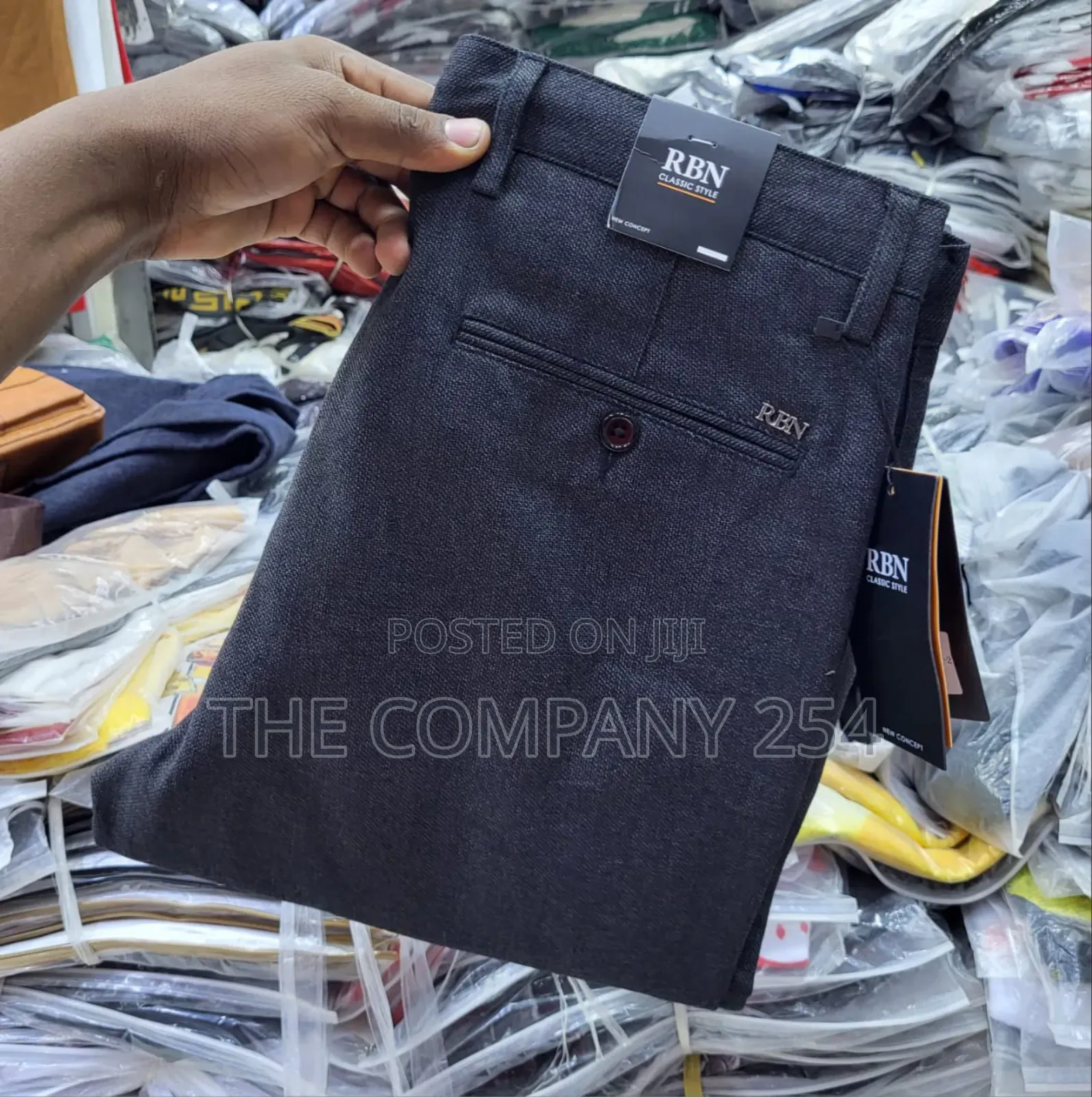 K.T.O Men's Official Semi Casual Khaki Pants Trousers