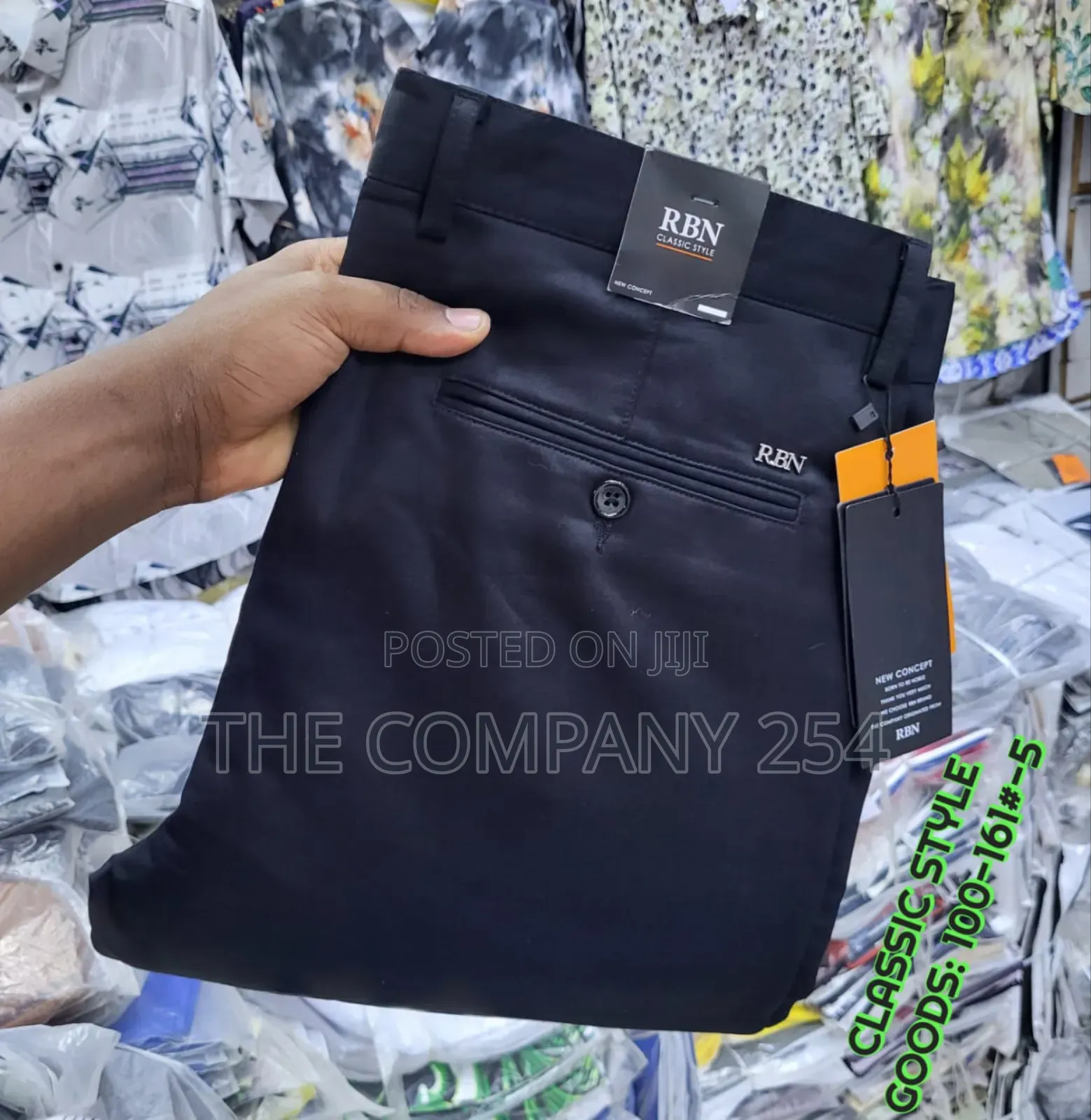 K.T.O Men's Official Semi Casual Khaki Pants Trousers