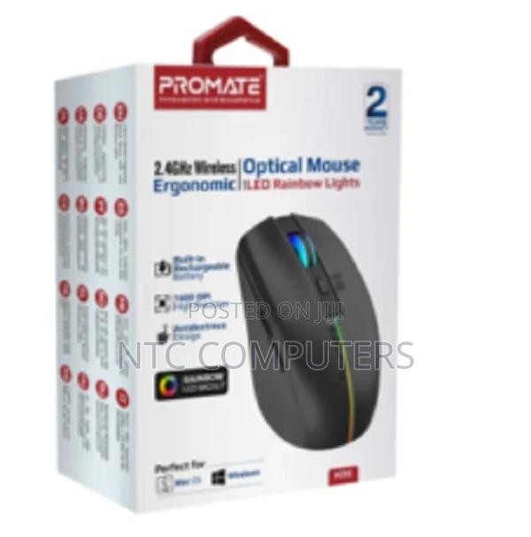 Promatewireless Ergonomic Optical Mouse Rechargeable Battery - thumbnail 2