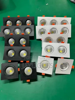 Adjustable Gu10 Downlight Fittings Sleek Stylish Frame