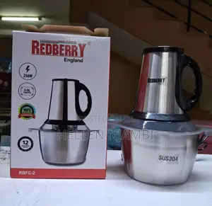 Redberry 250w 2ltrs Stainless Steel Food Chopper