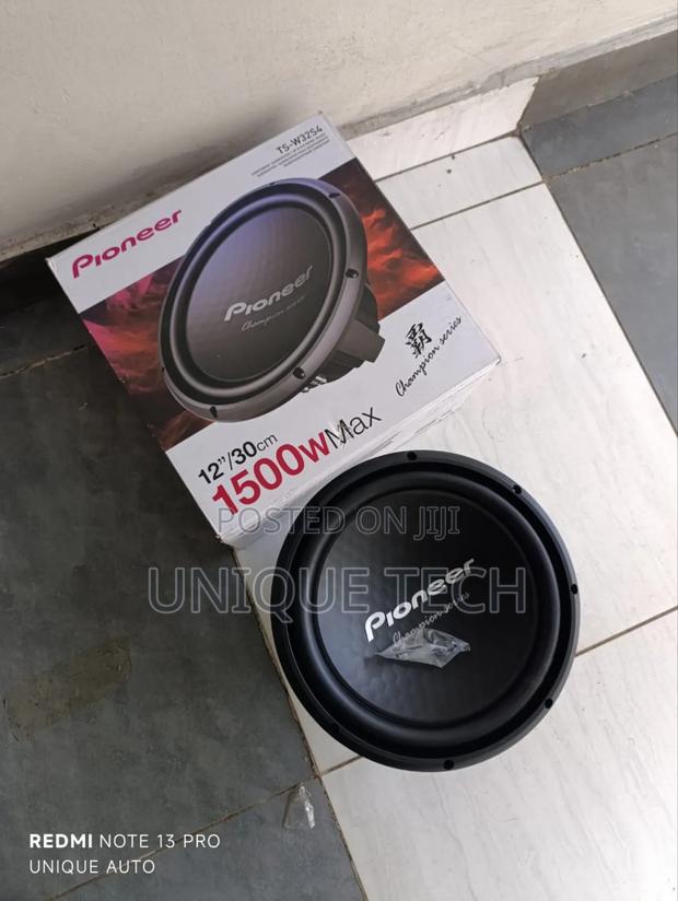 Pioneer 12” Ts-W32s4 Bass Subwoofer – Built for Performance