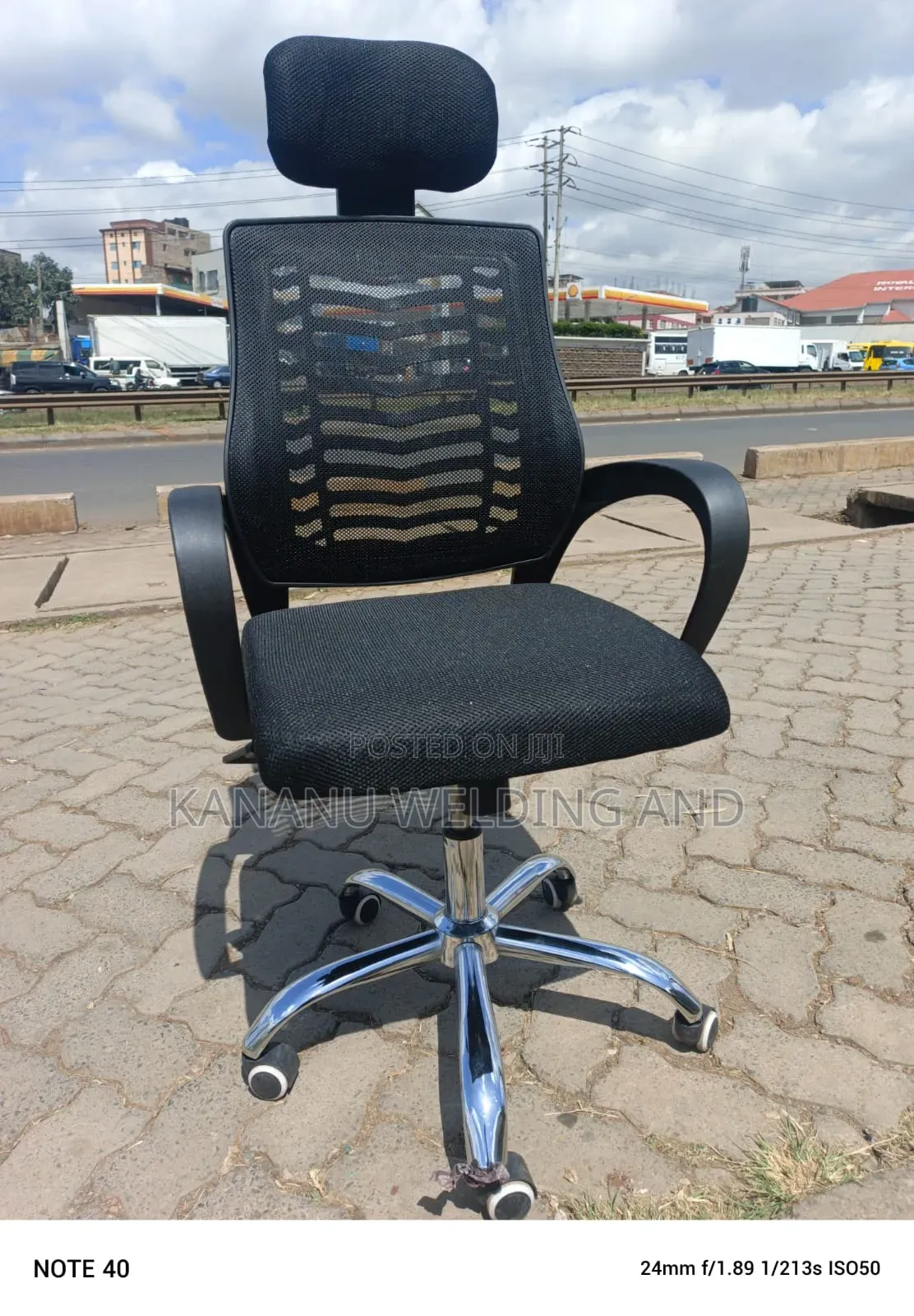 Conference Office Chair With Headrest