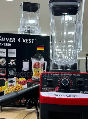 2 In 1 Silvercrest Blenders Available  In  Red Only