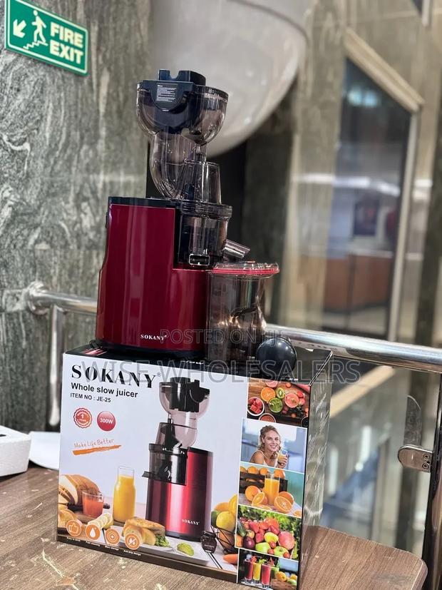 New Price 🔥Sokany Slow Juicer