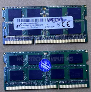 Micron 8gb 2rx8 Pc3l 12800s-11-11-Fp Laptop Memory