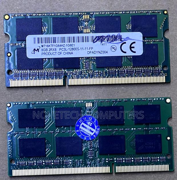 Micron 8gb 2rx8 Pc3l 12800s-11-11-Fp Laptop Memory