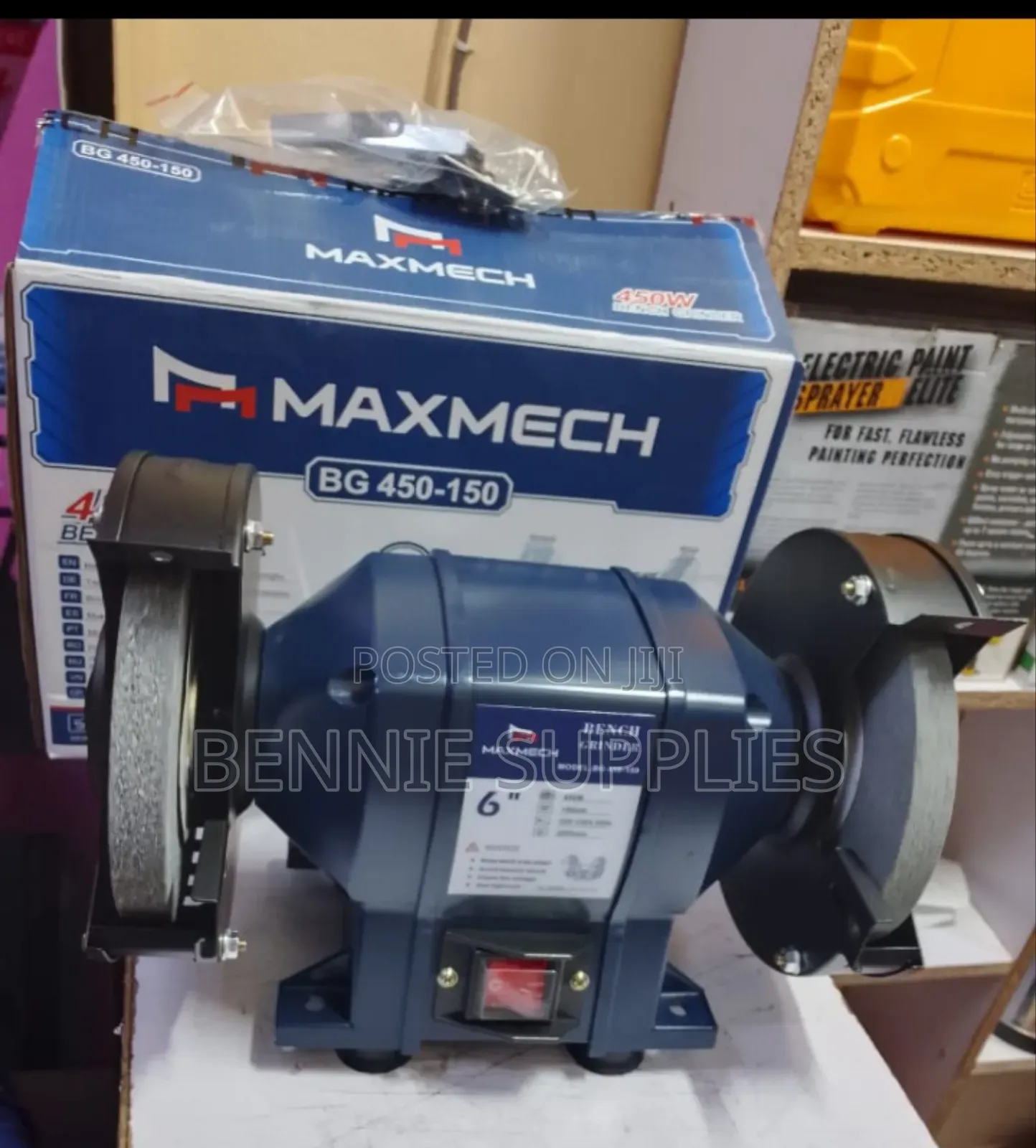 450w Bench Grinder / Maxmech 6" Bench Grinder