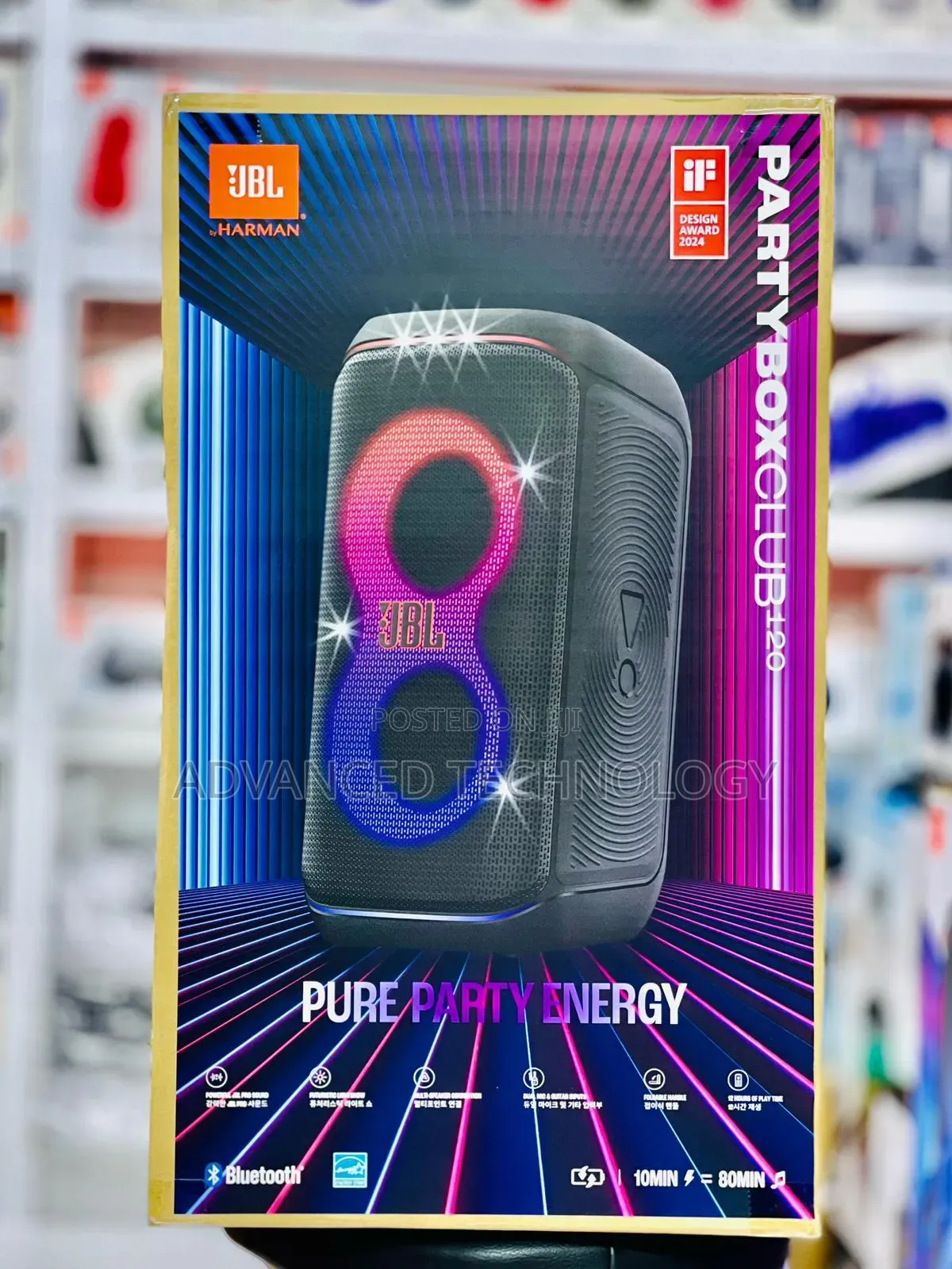 JBL Partybox Club 120 Speaker.