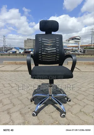 Executive ;Office Chair With Headrest 9hpq