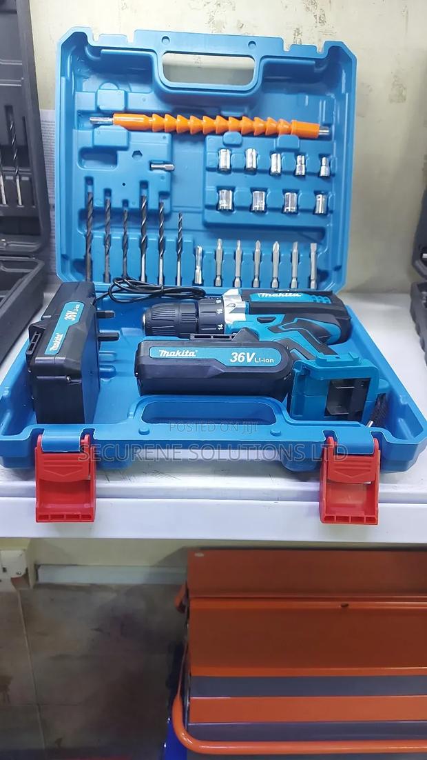 Makita 36v Li-Ion Cordless Drill Set, - main view