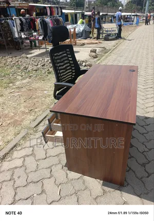Ergonomic Office Chair Plus Office Desk