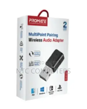 Promate Multipoint Pairing Bluetooth V5.0 Audio Adapter