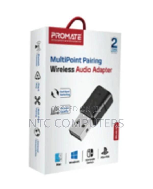 Promate Multipoint Pairing Bluetooth V5.0 Audio Adapter - thumbnail 2