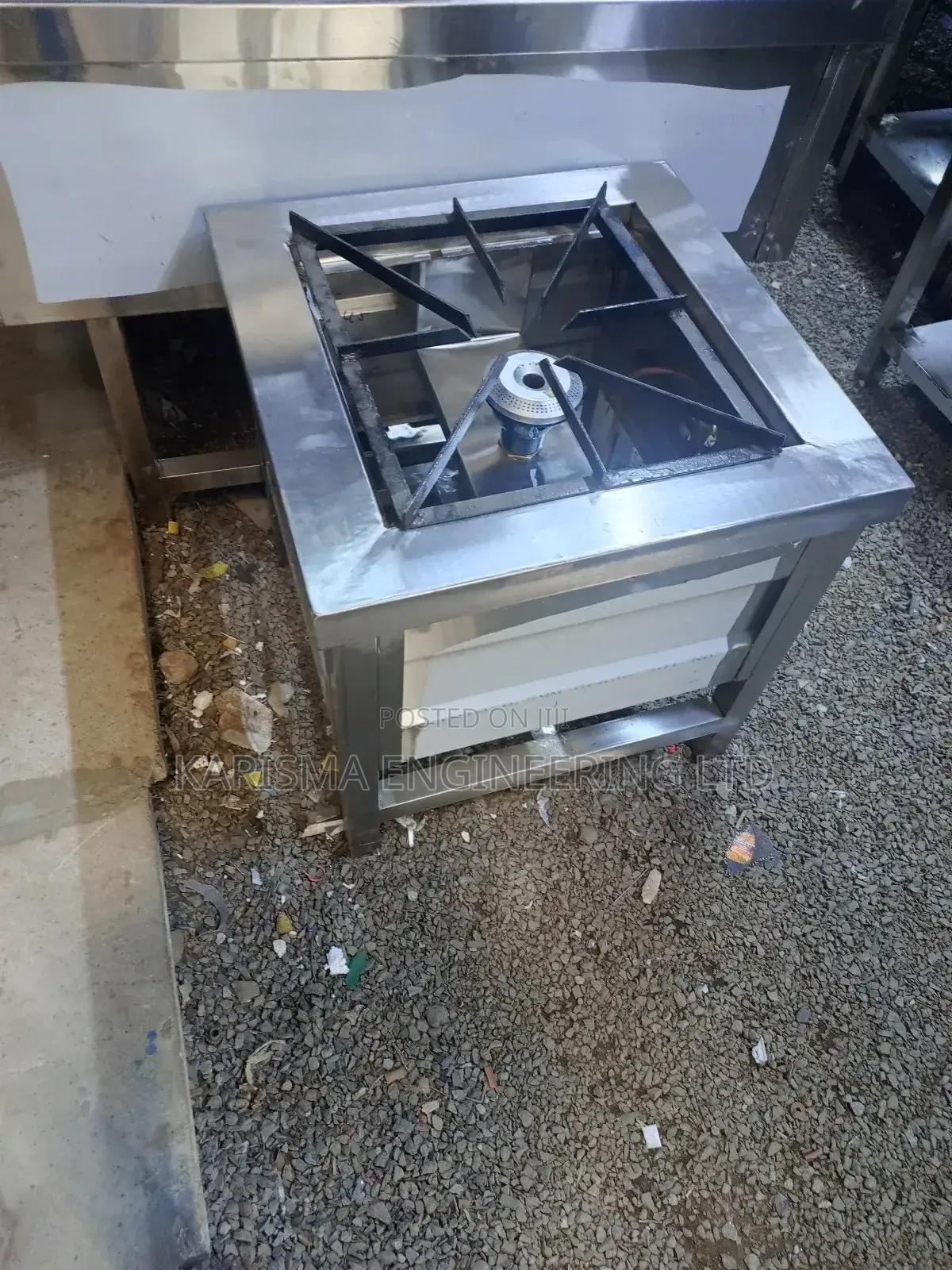Well Crafted Stainless Steel Burner