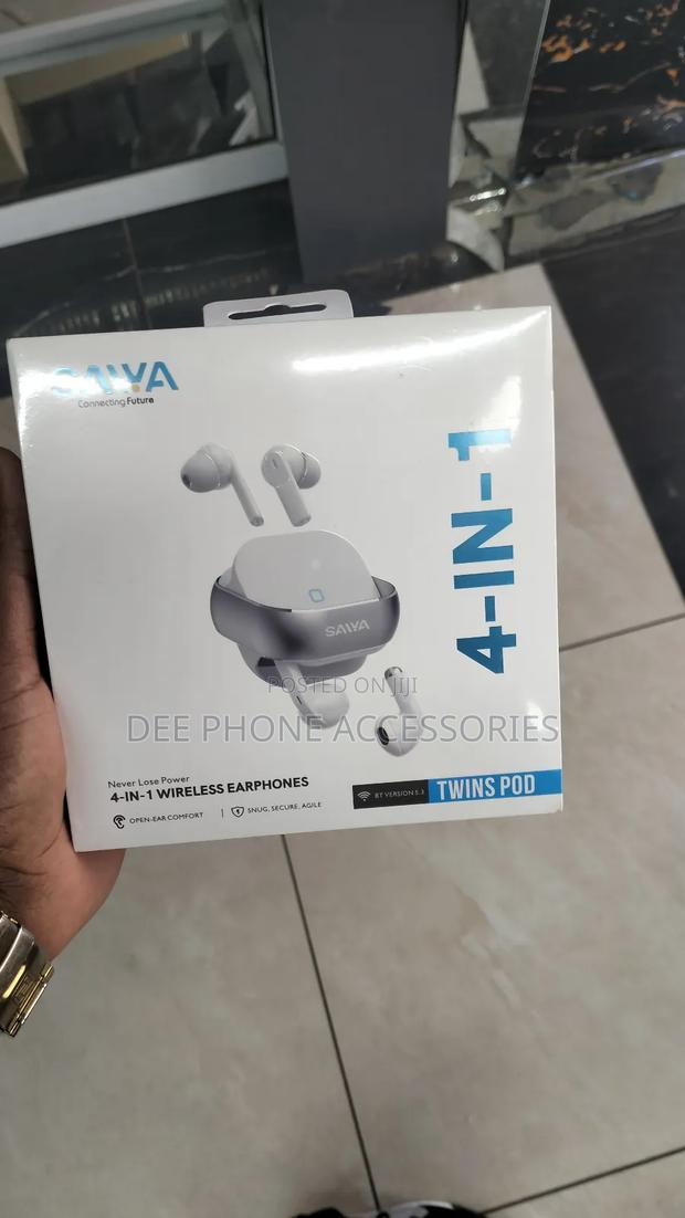 Saiya 4 in 1 Bluetooth Earbuds - thumbnail 2