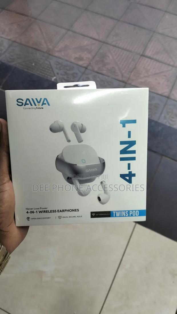 Saiya 4 in 1 Bluetooth Earbuds - thumbnail 4