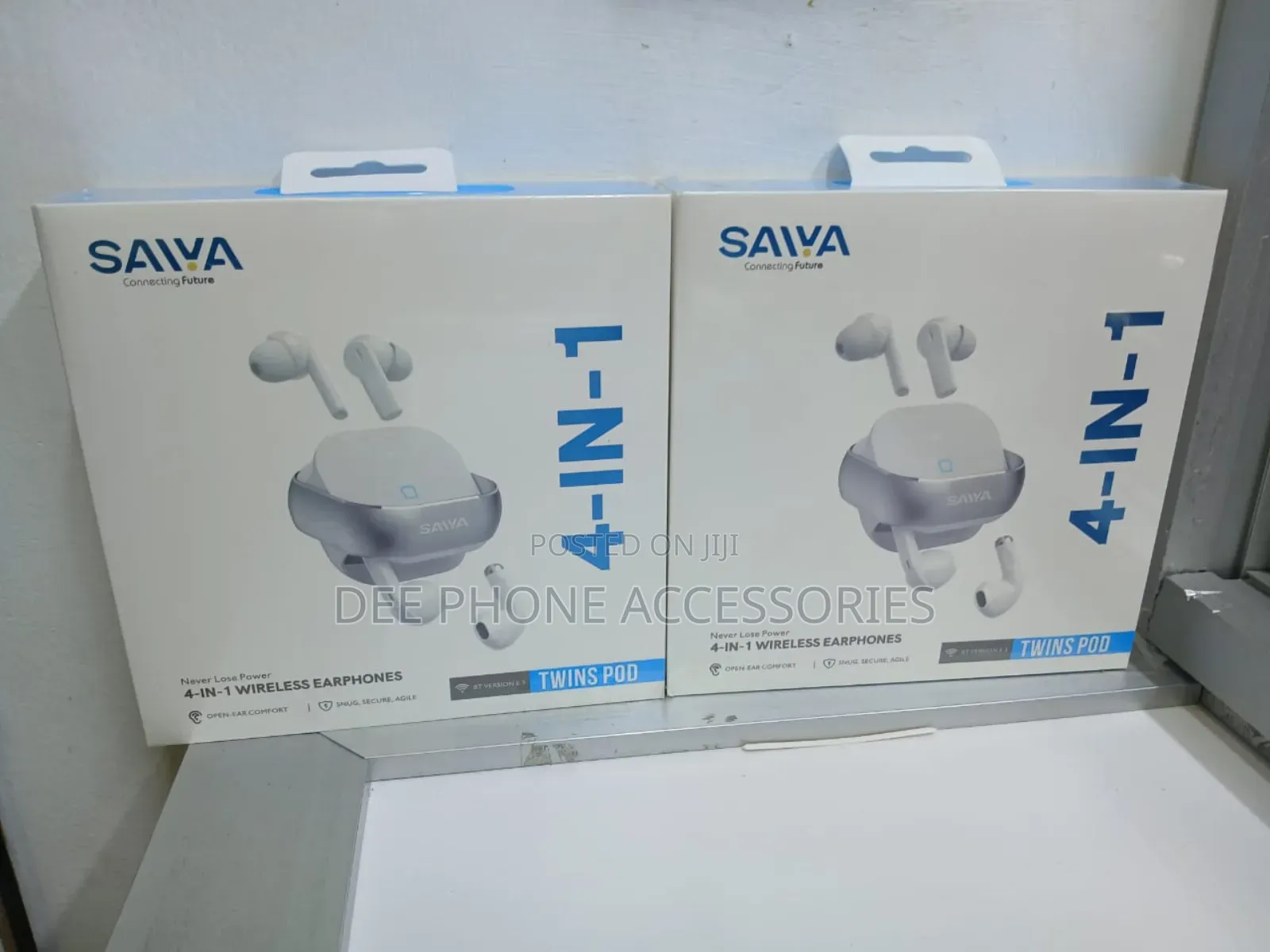 Saiya 4 in 1 Bluetooth Earbuds
