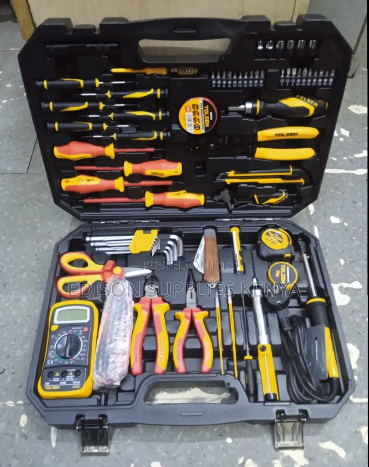 66pcs Electrician Tool Set Tolsen Multimeter Electric Kit
