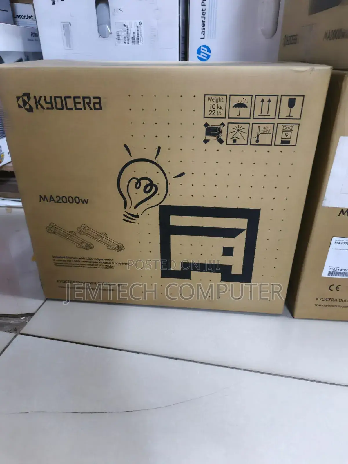 Kyocera Ma2000w Multifunctional Monochrome Laser Printer