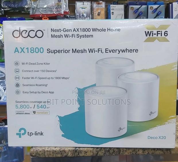 Tp-link Deco X20 Ax1800 Whole Mesh Wi-fi 6 System (Deco X20) - thumbnail 3