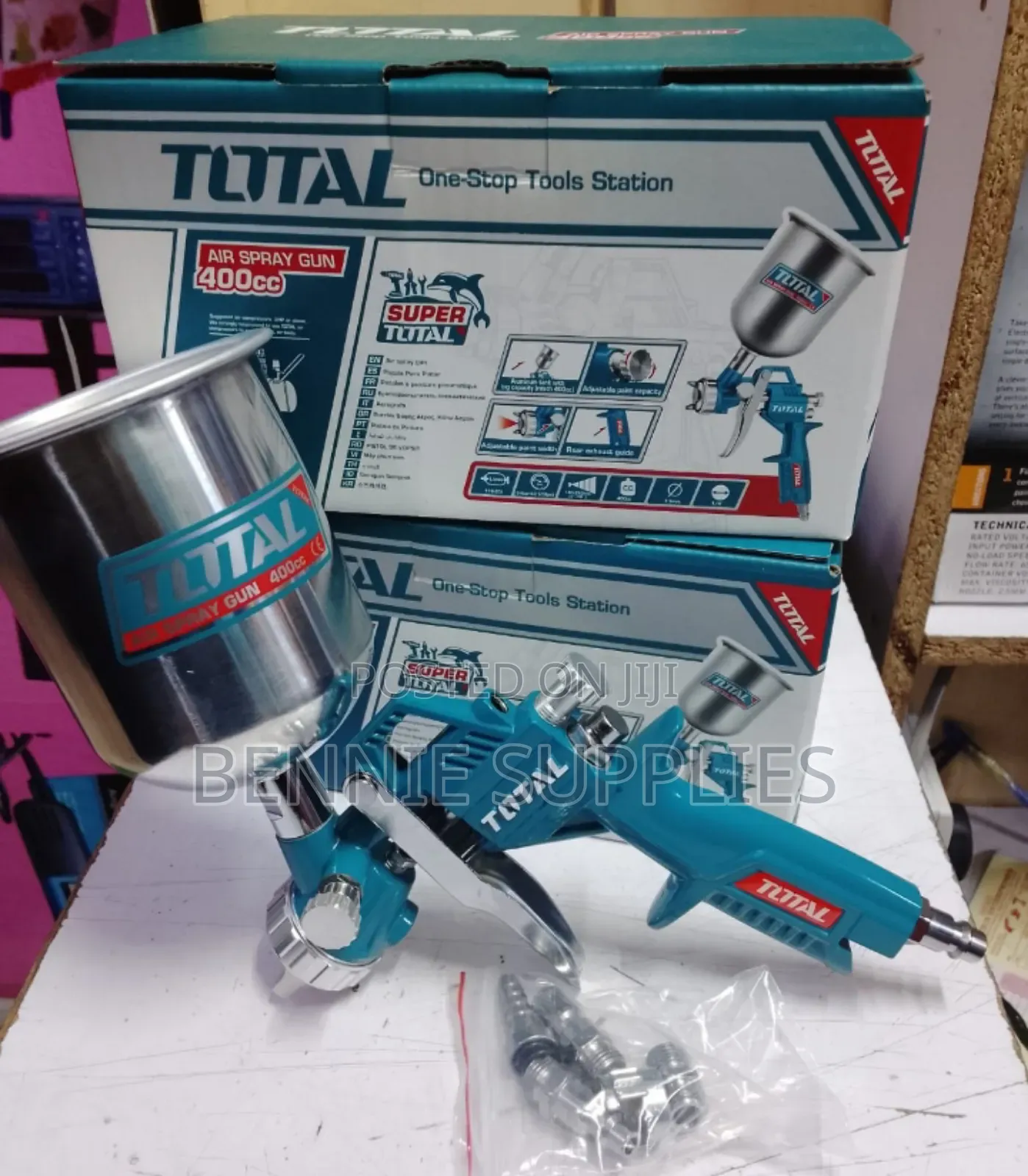 Total Air Spray Gun / Metallic Total Air Spray Gun