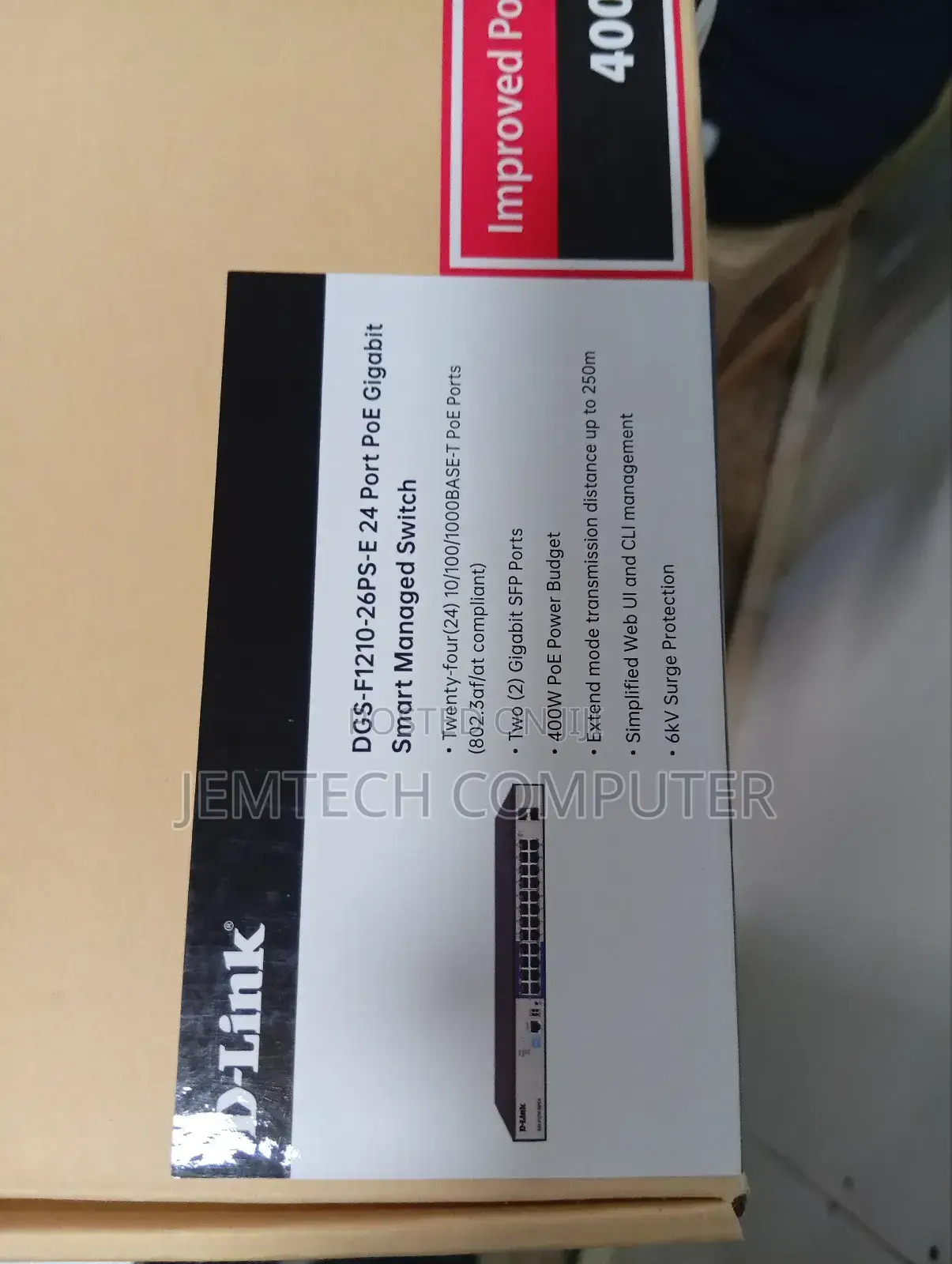 DGS F1210 26ps E Dlink^ DGS F1210-26ps-E Poe+ Smart Switch