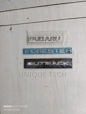 3d Chrome Emblem for Subaru Outback Forester - thumbnail 2