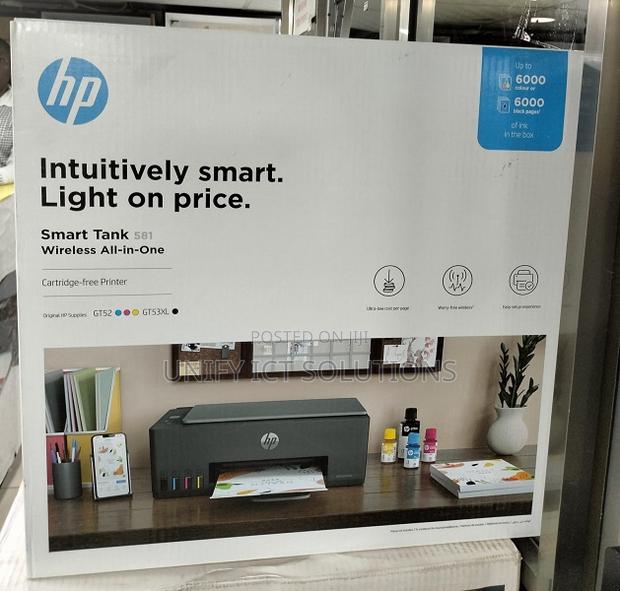 Hp 581 Smart Tank All-in-One Printer // Smart Tank 581 - main view