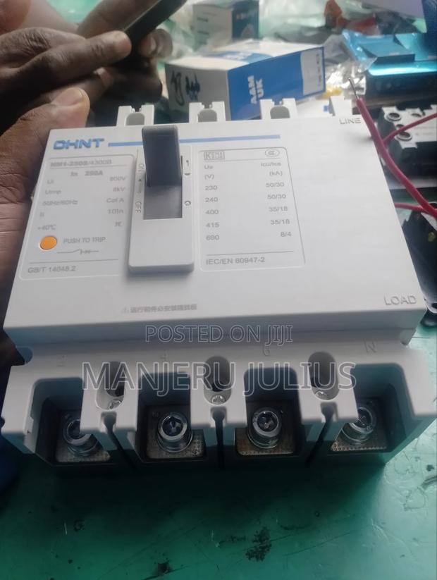 250amps 4pole McCb
