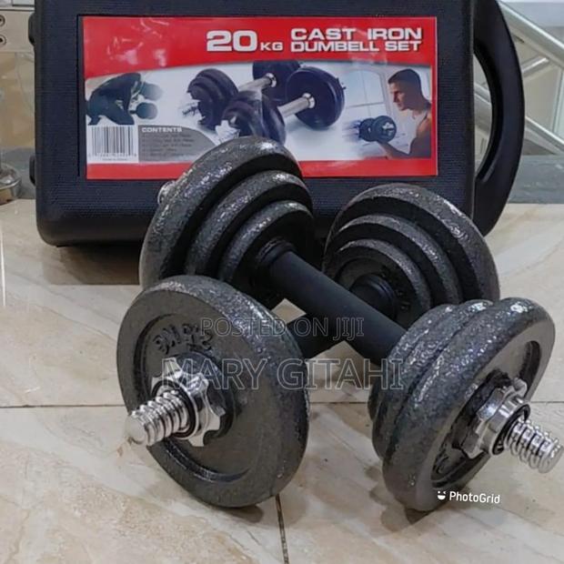 20kg Dumbell With Case Heavy Duty - main view