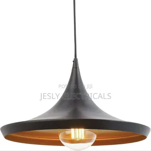 Retro Vintage Pendant Light Black Gold