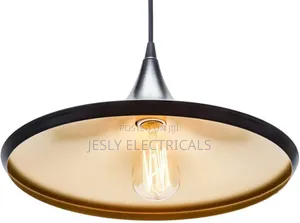 Retro Vintage Pendant Light Black Gold