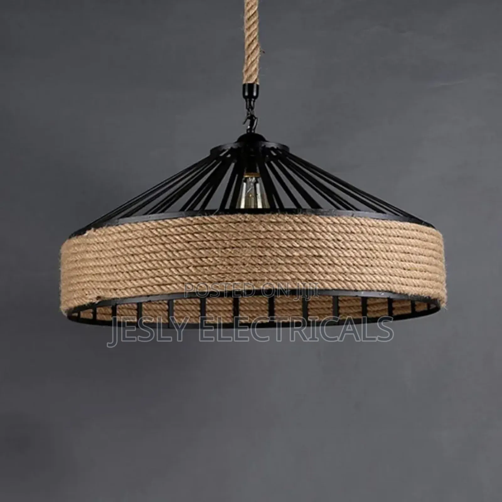 American Country Loft Retro Industrial Chandelier