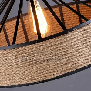 American Country Loft Retro Industrial Chandelier