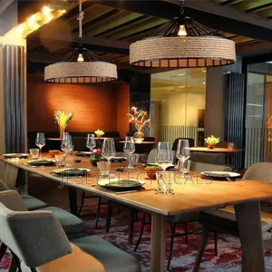 American Country Loft Retro Industrial Chandelier