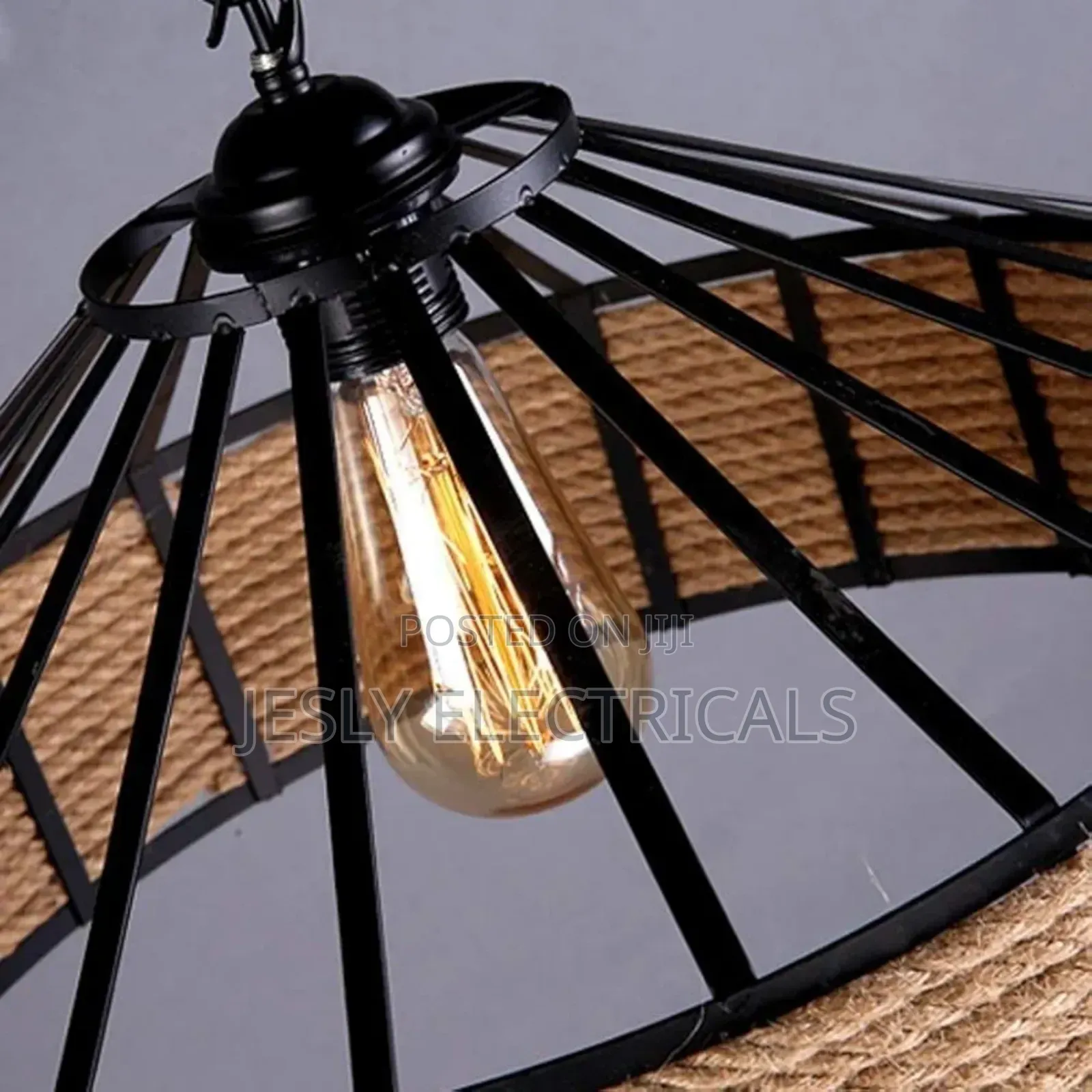 American Country Loft Retro Industrial Chandelier