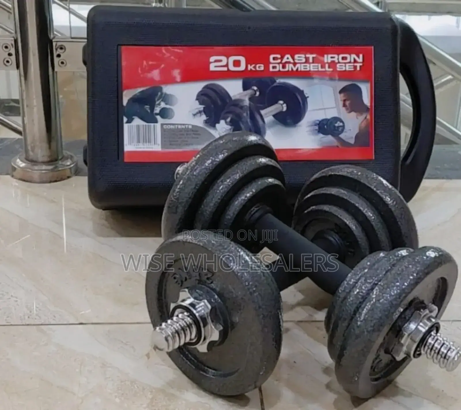 20kg Dumbell  With Case