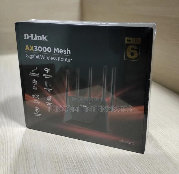 D-Link Ax3000 Mesh Gigabit Wi-Fi 6 Router - Dir-X3000z - main view