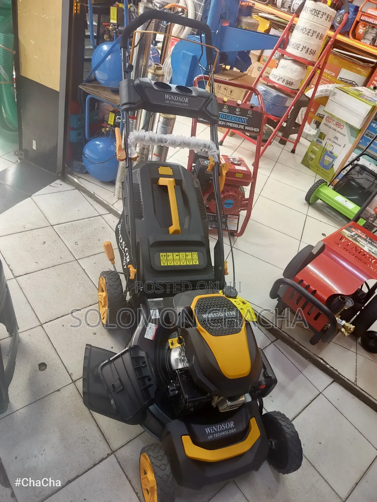 Windsor Uk Gasoline Lawn Mower Wms53q-v190 Best Quality