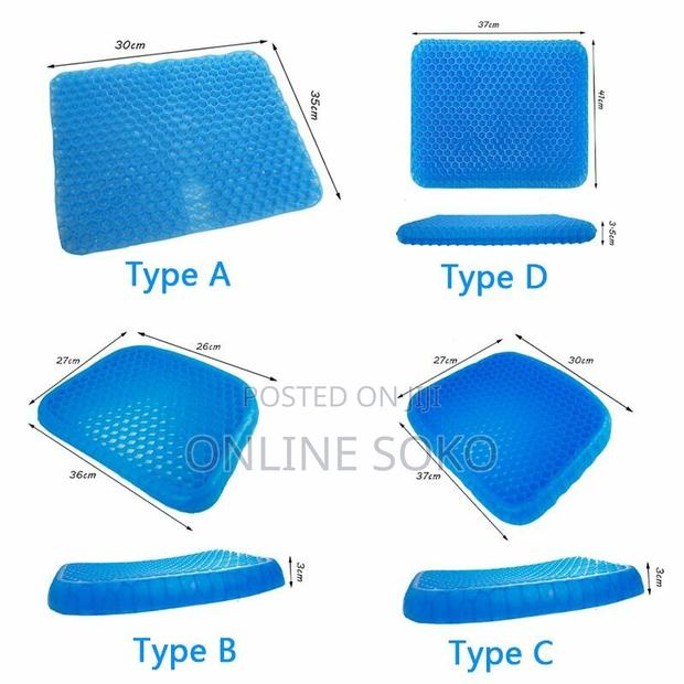 Soft High Elastic Gel Flexible Support Cushion Pad Seat - thumbnail 5